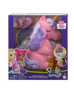  Mattel Polly Pocket Unicornio y Arcoíris