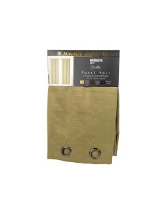 Generica Cortina Decorativa Maddox 193 x 229 cm - Modelo: MAD1154