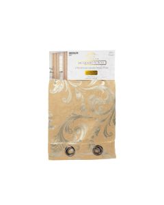 Generica Cortina Decorativa Scroll 182.8 x 228.6 cm - Modelo: SCR1383