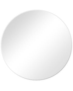 Kennedy Home Espejo con Marco Plateado 50cm