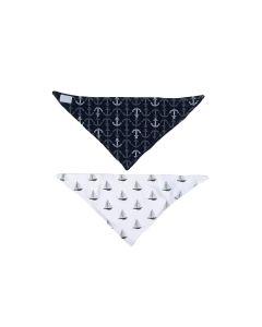 Mother’s Choice Set de 2 Baberos Azul