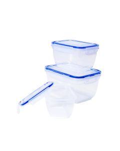 Generica Set de 3 Envases 550 ml + 1000 ml + 1800 ml