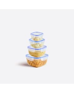 Generica Set de 4 Envases 275 ml + 500 ml + 900 ml + 1500 ml