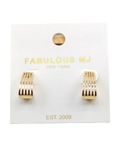 Fabulous Argollas para Dama - Gold - Modelo: SE6323