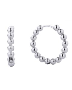Kw Argollas para Dama - Silver - Modelo: SJE310268-3