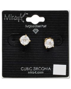 Crystal Avenue Aretes para Dama - Gold - Modelo: M01349E