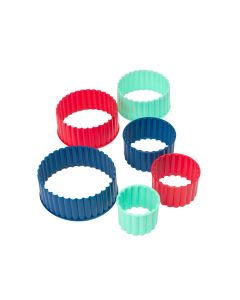Bakers Secret Cortadores de Galletas Reversibles 6 Piezas