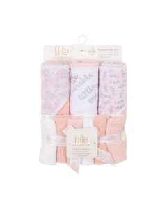 Set de Toallitas para Bebé Flor 9 piezas