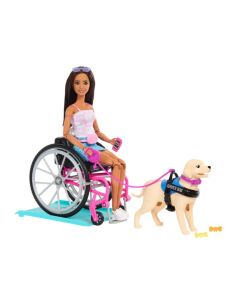 Barbie Fashionistas y Perro de Servicio