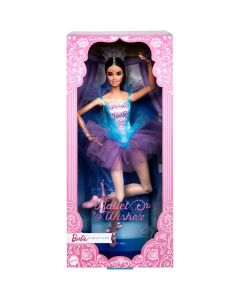Barbie Brunette Ballet Wishes con Tutú Azul