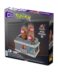 Mattel Mega Bloks Showcase Pokémon Mini Motion Dugtrio