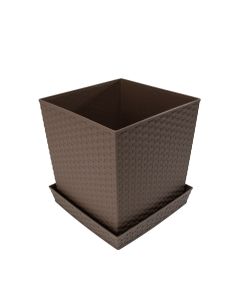 Reyplast Pote con Plato 30 x 30 cm