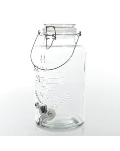 Gibson Home Dispensador de Bebidas de Vidrio 3 Litros