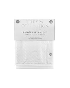 Generica Set de 2 Cortinas para Baño 180 x 180 cm - Modelo: 711-1404083