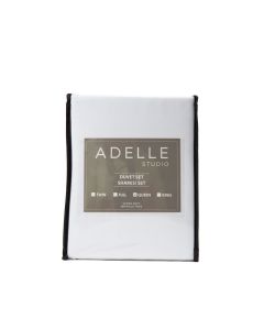 Adelle Studio Funda Edredón Full/Queen - Modelo: DVADQ-WH