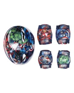 Marvel Set de Protecció Avengers Casco Rodilleras