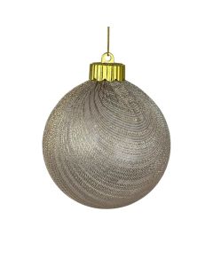 Santini Juego de Bolas Decoradas 10 cm - 4 piezas