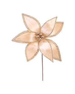 Santini Poinsettia Decorativa 32 cm