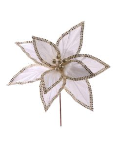 Santini Poinsettia Decorativa 35 cm