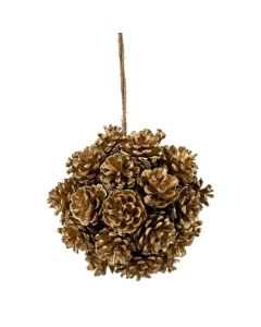 Santini Piña Navideña Colgante 17 cm