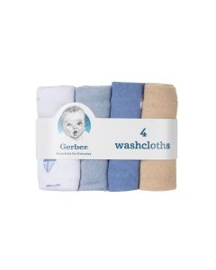Gerber Set de Toallitas para Bebé 4 piezas