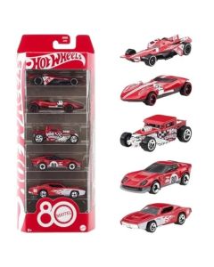 Hot Wheels 80th Anniversary 5 Pack Minicar