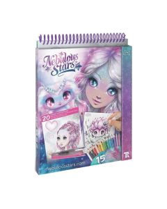 Nebulous Stars Watercoloring Book Set – Estrelia