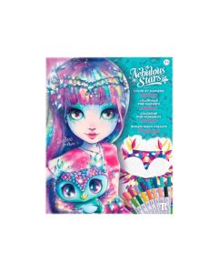 Nebulous Stars Libro Color By Number - Mystery