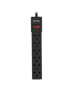 Forza Regleta Forza 2200w| 6 Nema Universales | Disyuntor Reposición 120v/240v
