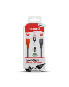 Maxell Cable Power Share Micro Usb 1Ft