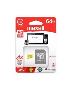 Maxell Memoria Micro Sd Cl10 Con Adaptador 64Gb