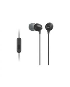 Sony - Aurículares In-Ear (Con Micrófono), Negro