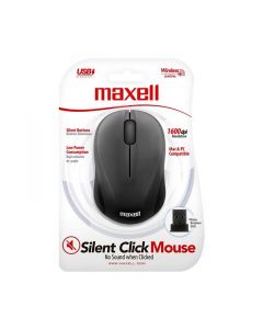 Maxell Silent Click Mouse 2 4Ghz 1600Dpi Silent Buttons