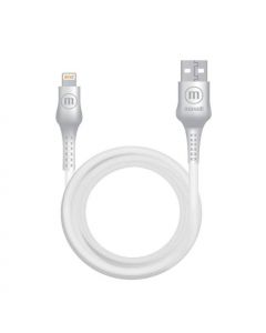 Maxell Cable Lightning 4 Pies Blanco