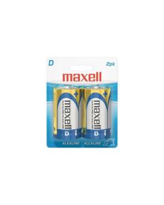 Maxell Bateria Alcalina D 2Pk