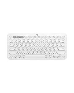 Logitech | Keyboard  | K380 | Bluetooth| Multi Device | Spanish | Blanco - Link Promo