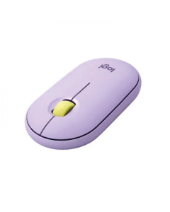 Logitech Pebble M350 Mouse Inalambrico Con Bluetooth O Usb, Silencioso, Delgado Con Click Silencioso Para Laptop, Notebook, Pc Y Mac - Lavanda  - Link Promo