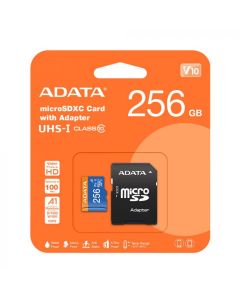 Adata Memoria Micro Sd Con Adaptador Sd Premier Microsdxc/Sdhc Uhs-I Clase 10 A1 | 256 Gb