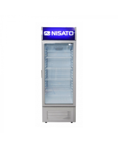 Refrigerador De Vitrina Con Puerta De Vidrio Nisato |  18P3   - Link Promo