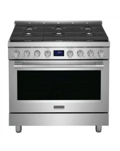 Estufa De Gas Independiente Frigidaire Professional  De 36" Con Control Frontal - Link Promo