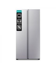 Hisense | Refrigerador Side By Side | 15.6 Cu.Ft | Rs16N6Asn |  Gris - Link Promo