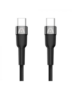 Cable Tipo-C A Tipo-C | 65W | 10 Pies | Negro - Link Promo