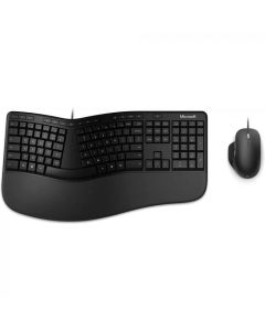 Teclado Ergonomic Desktop | Rju-00003 | Español | Negro - Link Promo