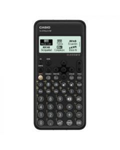 Calculadora Cientifica Casio | 274 Funciones | Texto Natural | Bateria Aaa | Negro 