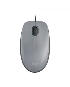 Logitech Mouse Alambrico M110 | Silencioso | Gris 