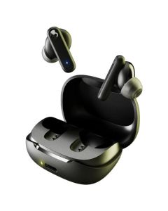 Skullcandy Audífonos Inalámbricos Smokin Buds | True Wireless | Bluetooth | Reproduce Hasta 20 Horas | Negro 