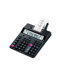 Casio Calculadora con Impresión | 12 Dígitos | Negra