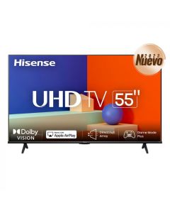 Televisor 55" Hisense | UHD 4K | VIDAA | AirPlay Ready | Dolby Vision | Bluetooth | 2 Años de Garantía