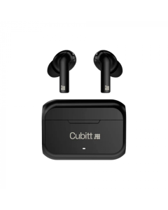 Cubitt Audífonos inalámbricos | wireless earbuds gen2 | resistente a salpicaduras IPX5 | 50 mha | negro