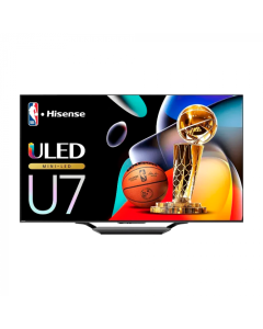 Hisense Televisor 75" | Mini-LED Uled | Serie U7 | 4k uhd | google tv | Negro